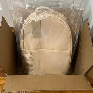 BEIS Cream Backpack